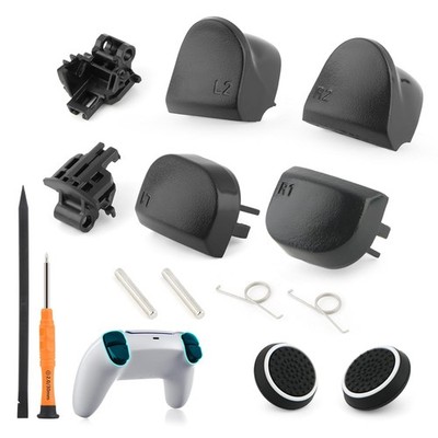Set für PS5 L1 R1 L2 R2 Trigger Button Ersatz für PlayStation 5 PS5 BDM-010