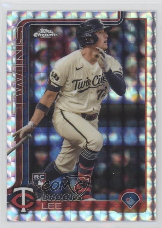 2025 Topps Chrome Geometric Refractor Brooks Lee #234 1g1q