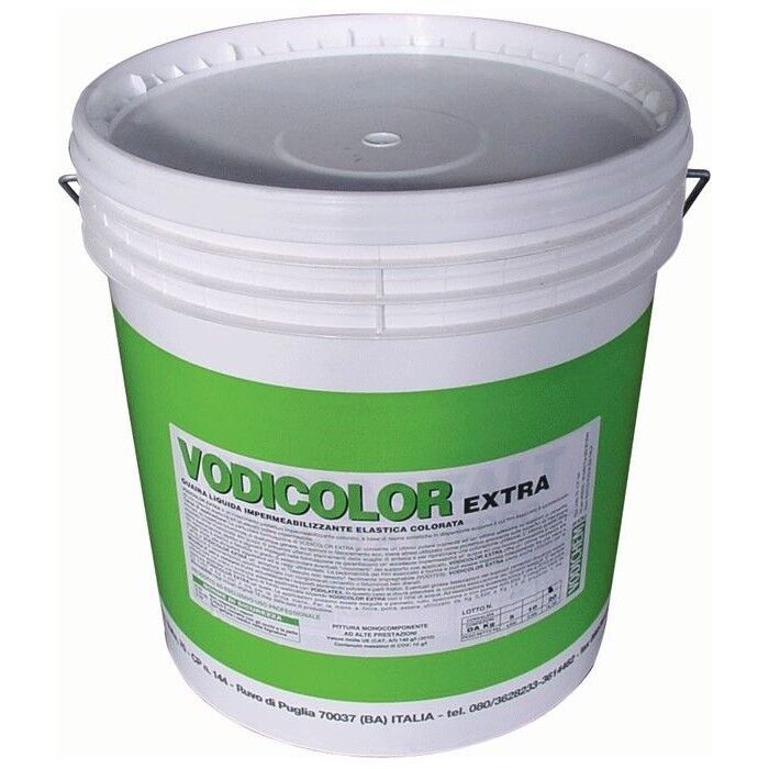 Guaina Liquida Impermeabilizzante Vodicolor Extra colore Grigio 5 Kg