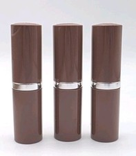 Lot of 3 Clinique Pop Lipstick - 02 BARE POP - .13 oz/3.8 g Full Size