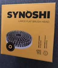 4” Synoshi Large Flat Brush Head - Heavy Duty 2 pack Brush