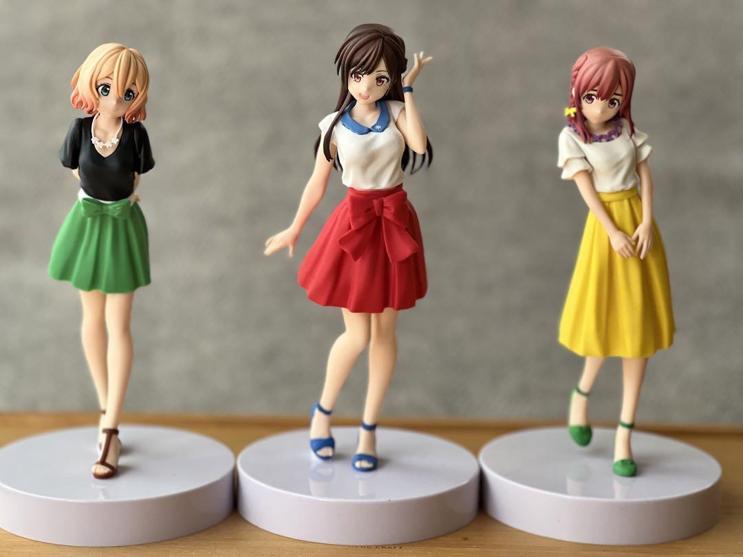 LOT 3 Rent a Girlfriend FIGURE - Chizuru Mizuhara Asami