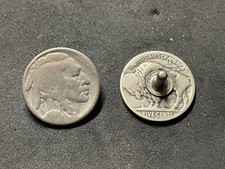  1 Rare 1913-1938 'Buffalo' Or 'Indian Head' Nickel Stem Golf Marker