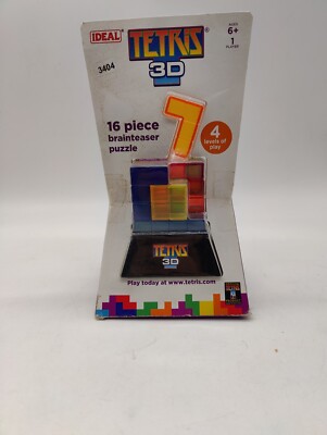 IDEAL , Tetris 3D game: 16 piece brainteaser puzzle , Strategy Game , Tetris