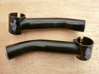 ONZA MT-02 Bold Bar Ends - 1. Generation Cinch Type - SCHWARZ (Retro Vintage MTB)