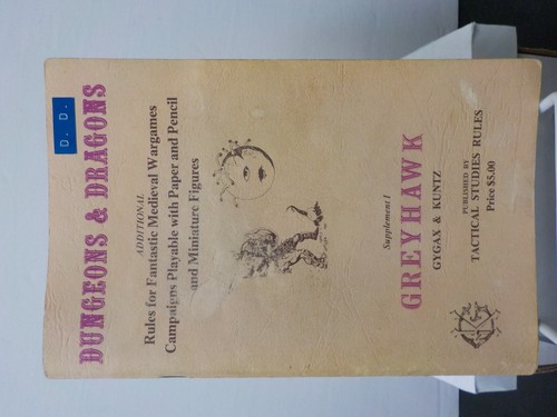 G331 Dungeons & Dragons Greyhawk Supplement 2nd Print Gygax & Kuntz 1975 - Picture 2 of 11