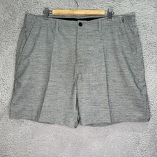 Hurley Men's Size 38 Grey 20-DRI Quick Dry Shorts With Pockets.