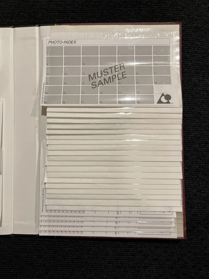 照片胶片存储相册环粘合剂排序适用于打印文件存档页面幻灯片 — 第 4/4 张图片