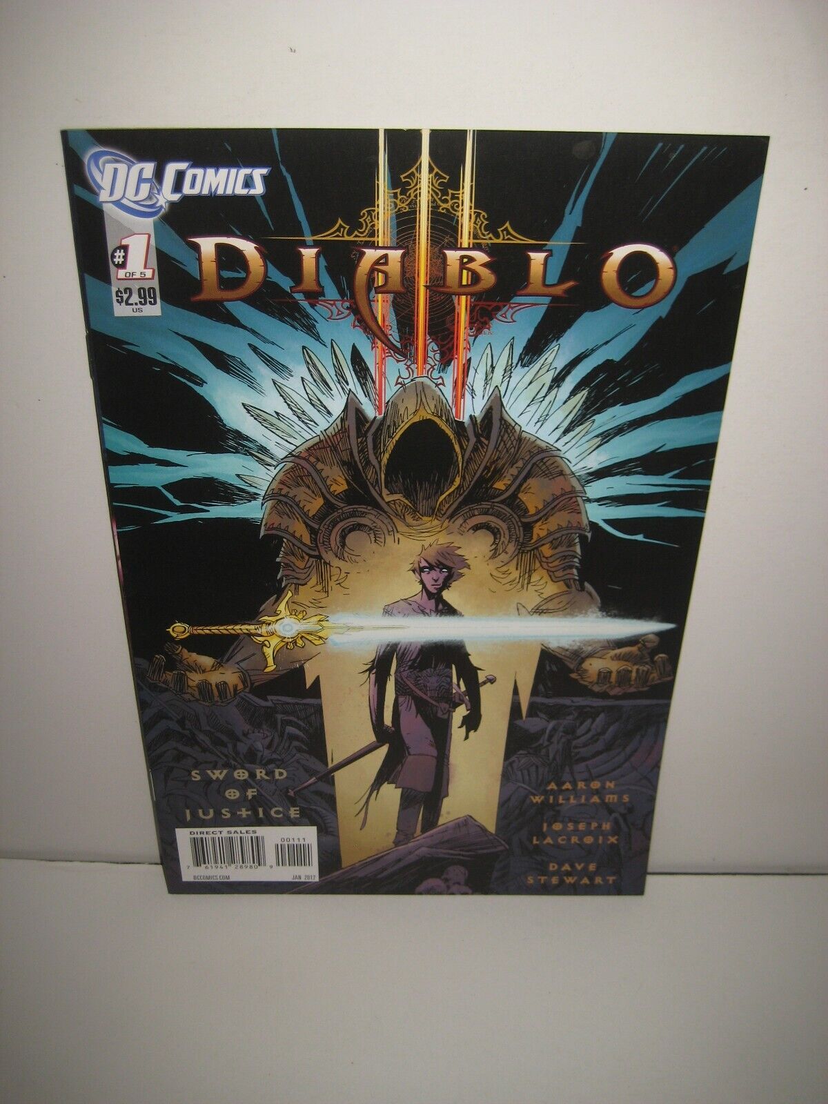 Diablo Sword Of Justice #1 - DC - 2012 - HTF Blizzard Comic