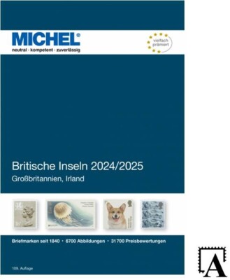 MICHEL Europa Katalog E 13 Britische Inseln Großbritannien Irland 2024/25