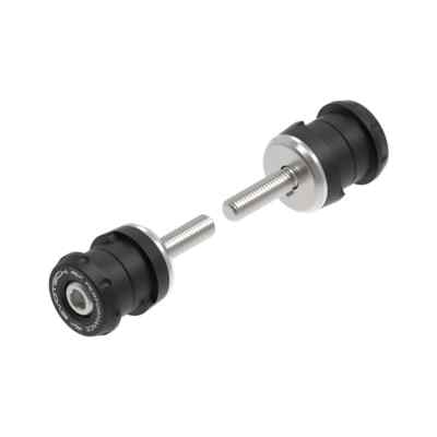 BMW M1000R (2023 onwards) Black Handlebar End Weights by Evotech Performance
