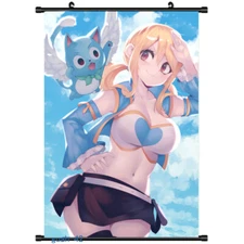 Fairy Tail Anime Lucy heartfilia Manga Wall Scroll Poster Picture HD Print ART