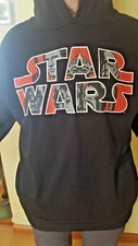 LICENSED Star Wars Hoodie Adult Pullover Sweatshirt sz adult med NEW