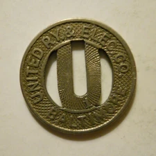 United Railway & Electric Co. (Baltimore, Maryland) transit token - MD60AM