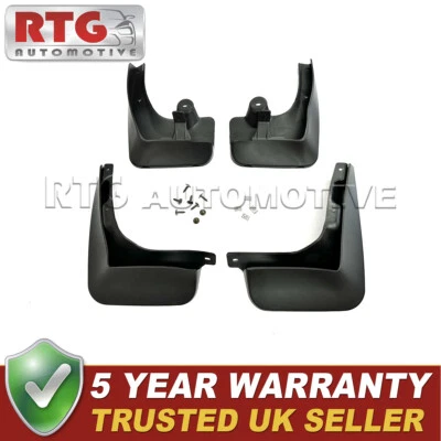 Tailored Mud Flaps Set of 4 For BMW 5 Series F10 F11 2011-2017 RTG - Image 1 of 4