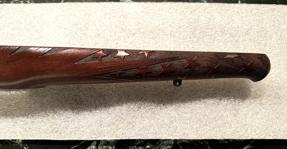 Factory Ruger 10/22 Wood Stock WALNUT PLASTIC PLATE VGC Sturm USA MADE