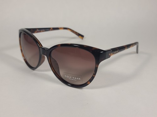 Cole Haan CH7046 243 Cat Eye Polarized Sunglasses Brown Tortoise Gradient Lens - Picture 4 of 12