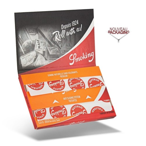 2 x Smokingkarten Orange Kurz Doppel Verstellbar Double Orange Aus 25 Heften - Bild 3 von 3
