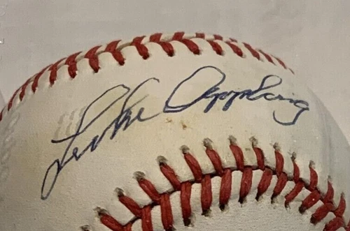 Luke Appling Chicago Whitesox Signed Autographed Rawlings Baseball JSA COA