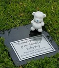 Personalised Solid Granite  Memorial Grave Marker Plaque Stone Baby Boy Girl