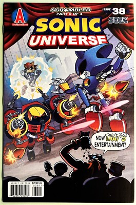 SONIC UNIVERSE Comic #38 May 2012 SCRAMBLED 2 of 4 1st Edit Bagged & Boarded NEW
