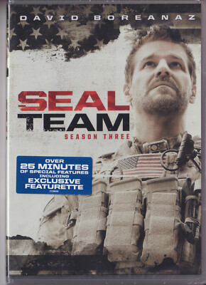 SEAL TEAM Season Three (DVD 2020) NEW SEALED Region 1 R1 WS Season 3 Boreanaz