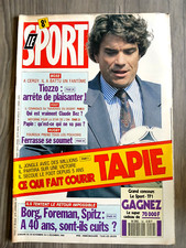 revue le sport n° 59 foot  BOXE TIOZZO BERNARD TAPIE MARSEILLE OM PAPIN 1990 TBE