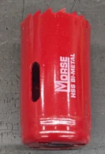 MK Morse 1-1/2" or 38mm Hole Saw AD24 HSS Deep Cutting Bi-Metal NEW USA