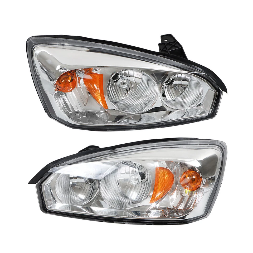 For 2004-2008 Chevy Malibu Replacement Headlights Headlamps Pair Left+Right Foto 2 de 4