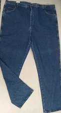 Wrangler Rugged Wear Men Jeans Relaxed Fit Coupe Confort Plus Size 50x34