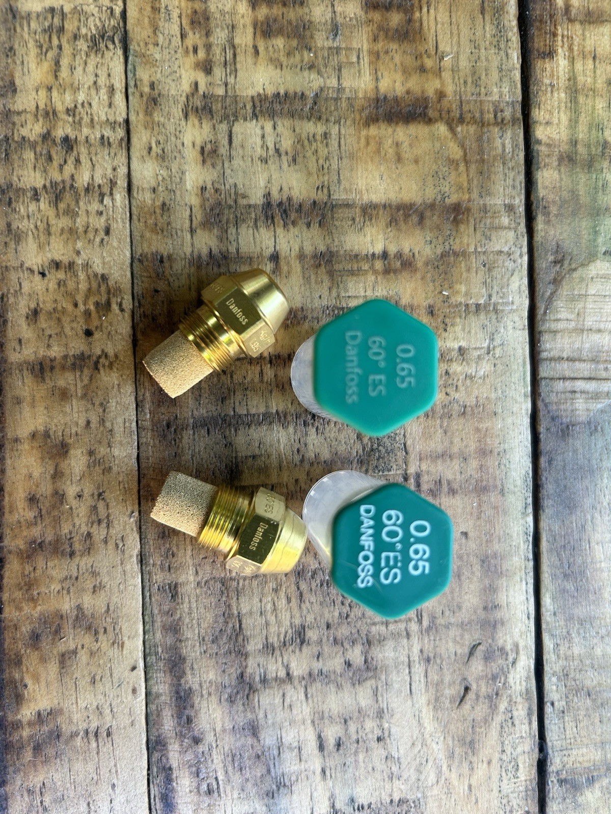 2 x Danfoss Kerosene / Oil Burner Nozzle 0.65 x 60ES