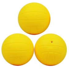Viminston 3-Pack Spike Replacement Balls 3.5inch Yellow Ball for 3.5", Green
