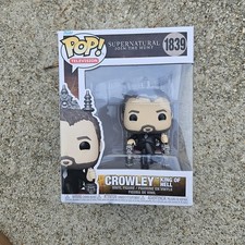 Funko Pop! Premium: Supernatural - Crowley King of Hell #1839 Box Damaged 