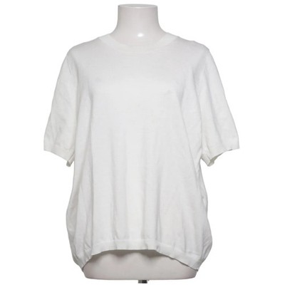 Lindex, Strickpullover, Größe: XL, Weiß, Lyocell/Polyester, Einfarbig #MEk