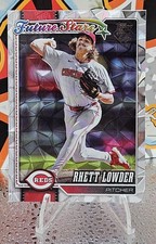 2026 Topps Series 1 Future Stars Rhett Lowder #60 Diamante Foil Reds
