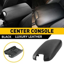 For Honda Accord 2008-2012 Center Console Armrest Cover Lid With Base Black