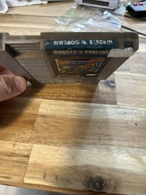 Ghosts 'n Goblins (1986, Nintendo NES) Cartridge Tested (cartridge In Bad Shape)