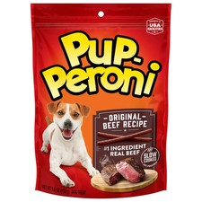 Pup Peroni Original Beef Recipe Dog Treats, 5.6 oz Bag