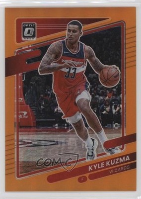 2021-22 Panini Donruss Optic Orange Prizm 156/199 Kyle Kuzma #15 2u3