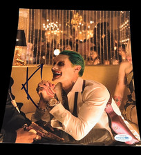 JARED LETO SIGNED AUTOGRAPH 8x10 PHOTO JOKER SUICIDE SQUAD ACOA BAS AUTO