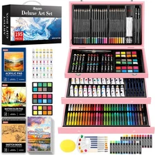 Gifts for Kids Teens Girls Women 195 Pack Arts and Crafts Supplies for Adults