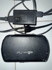 Sony PSP Go PlayStation PSP-N1001 Black Console w/power adapter, custom firmware — photo 2