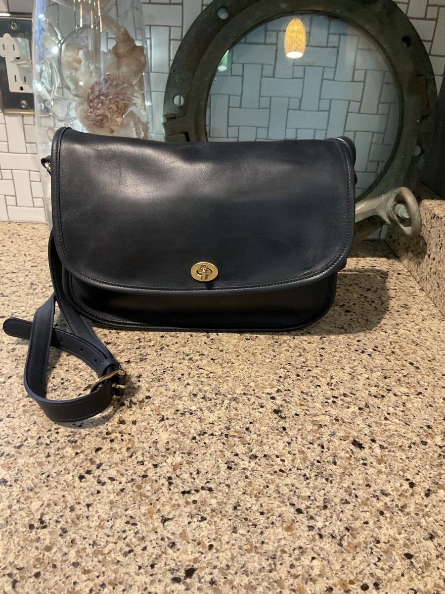 COACH Vintage City Bag Crossbody Glovetanned Leather Handbag 9790