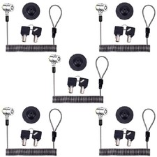Laptop Cable Lock Hardware Security Cable Lock Anti Theft Retractable Lock fo...