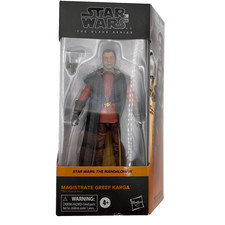 Star Wars 6in Figure The Mandalorian Magistrate Greef Karga Black Series 2022