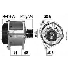 Alternateur Rover 820