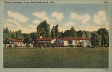 North Hollywood, California CA Home of Spencer Tracy Tichnor 1943 Los Angeles