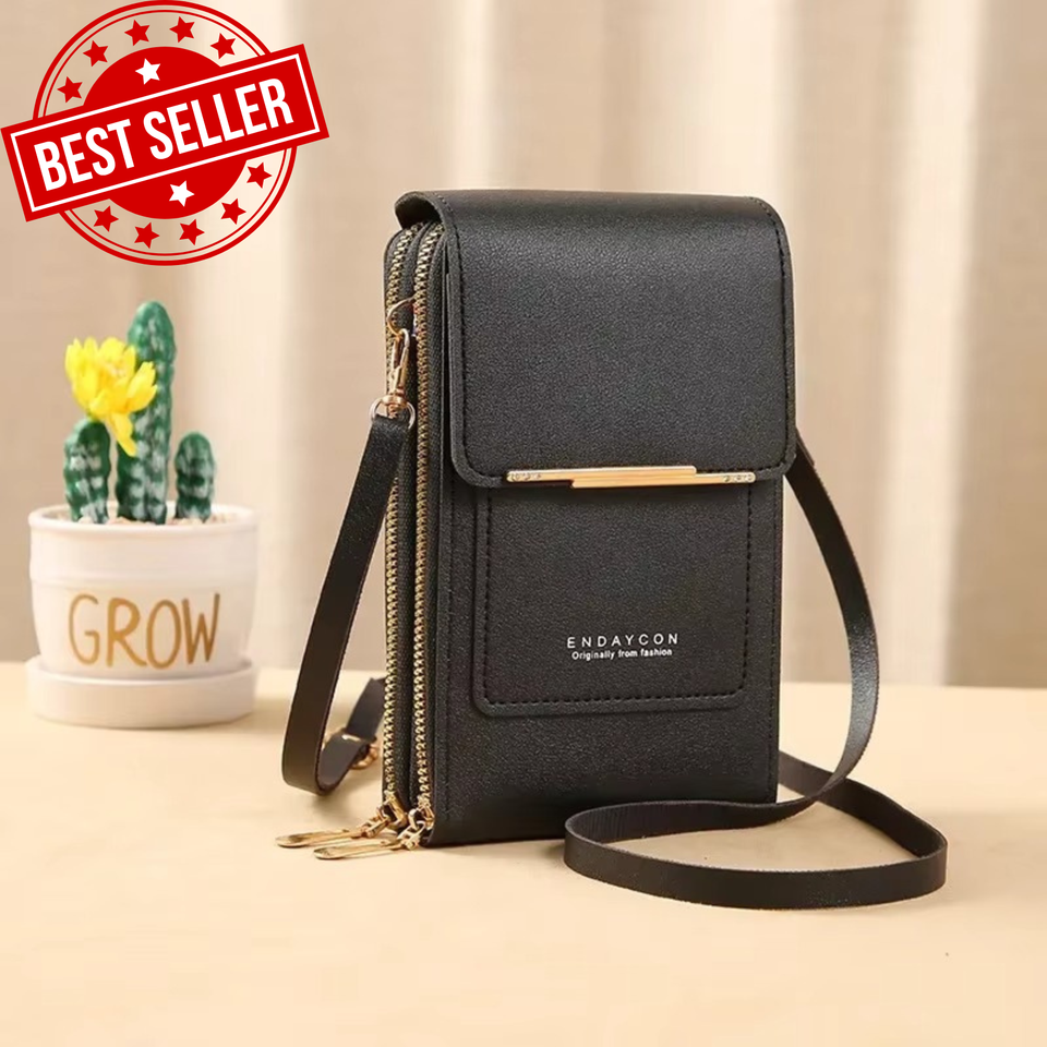 Women Touch Screen Cell Phone Bag Crossbody Shoulder Pouch Purse Wallet ...
