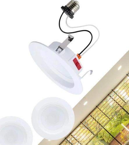 Satco S12604 - 10 Watt 5-6" LED Downlight Retrofit CCT Select (1, 2, 6 or 12 PK) - Picture 8 of 10