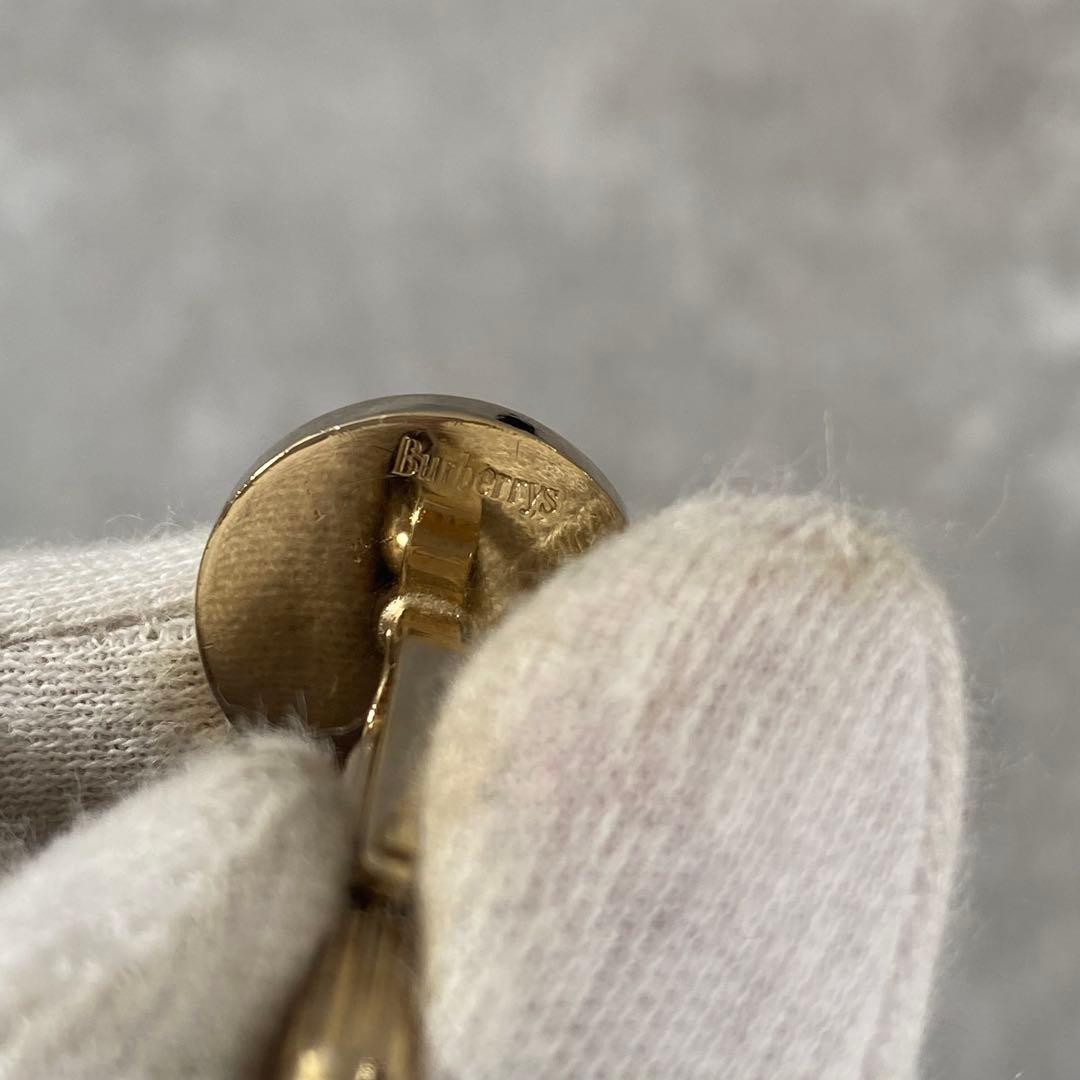 Burberry Knights Cufflinks Tie Clip Set Vintage Fashion Accessories Auth thumbnail 19